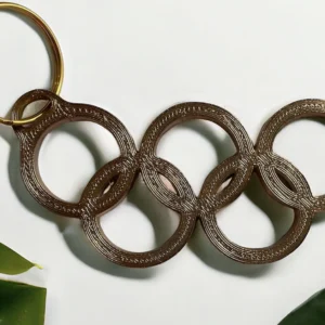 Porte-clés or