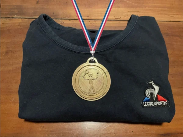 Médaille de Tennis - Plastique Biosourcé