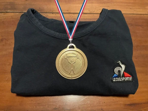Médaille de Musculation - Plastique Biosourcé