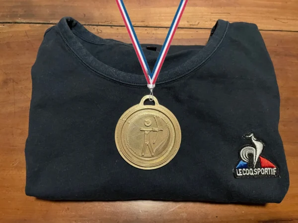 Médaille de Tir à l'arc - Plastique Biosourcé
