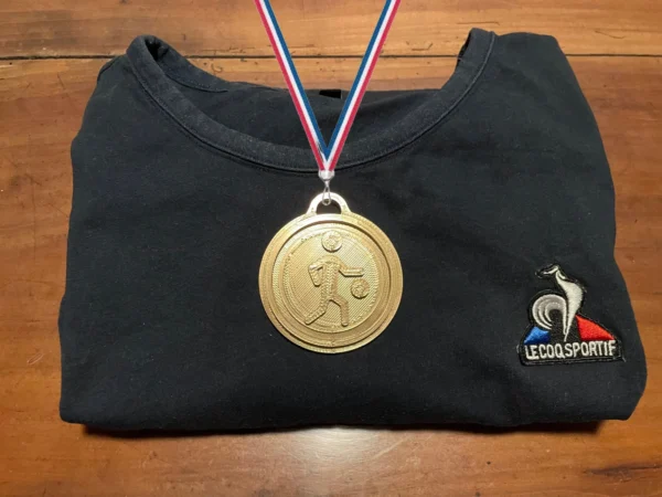 Médaille de Basketball - Plastique Biosourcé