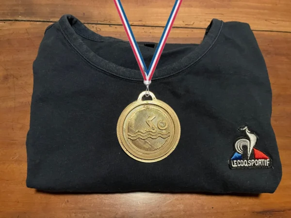 Médaille de Natation - Plastique Biosourcé