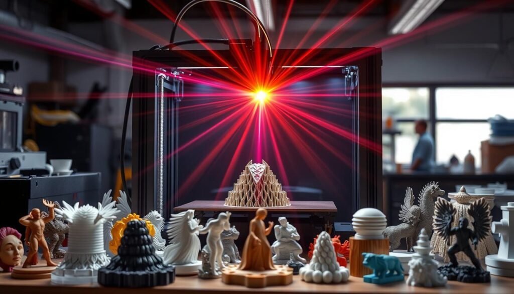 impression 3D laser